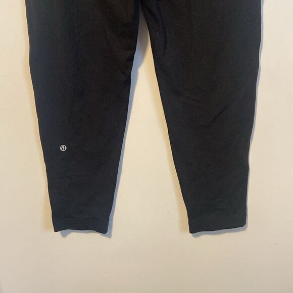 Lululemon Black Pull On Elastic Waist Casual Dress Pants Size 4 - Picture 6 of 7